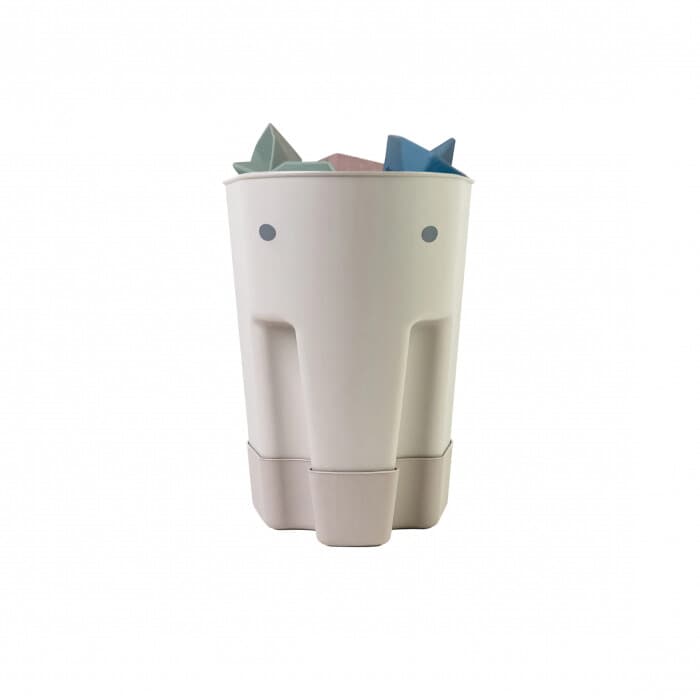 Shnuggle Balde Para Brinquedos De Banho - Taupe