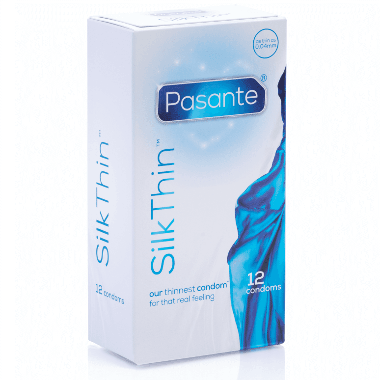 Pasante Preservativos Silk Thin 12 Unidades