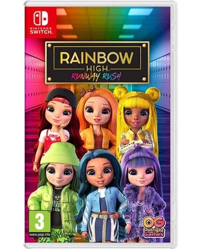 Jogo Rainbow High - Runway Rush Nintendo Switch