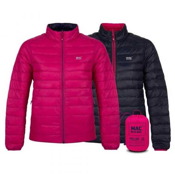 Mac In A Sac Polar Jacket Azul,Rosa S Mulher