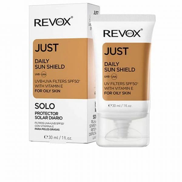 Protetor Solar Revox Just Daily Sun Shield Pele Oleosa SPF50+ 30ml