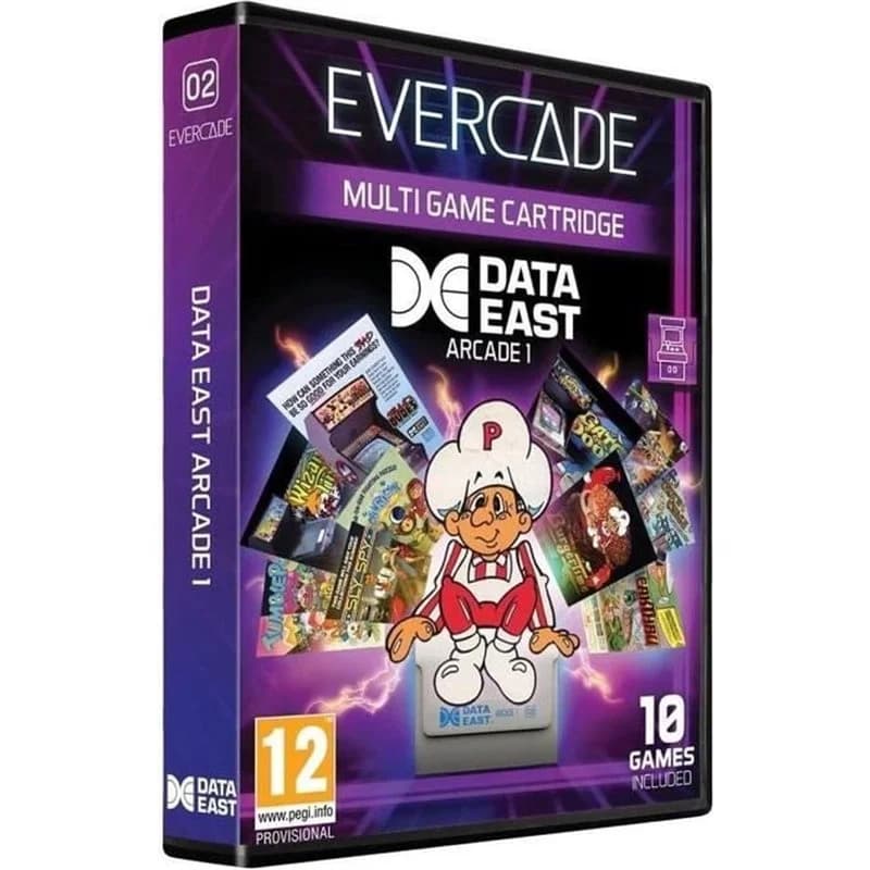 Evercade Data East Arcade Collection 1