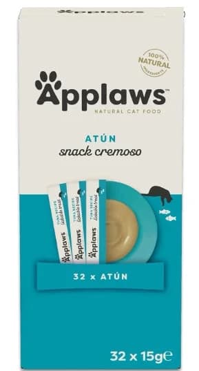 Applaws Lickable Tuna Cat Snack 4x8x15g