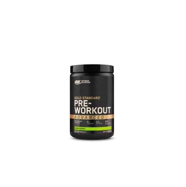 Optimum Nutrition Gold Standard Pre Workout Advanced 420g Framboesa Azul