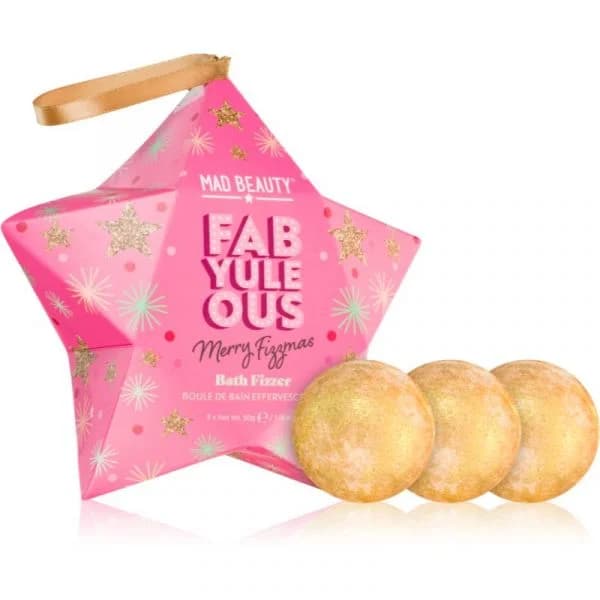 Mad Beauty Fabyuleous Bola Espumosa de Banho 3x50 g