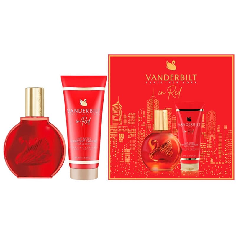 Vanderbilt Paris New Youk Eau de Toilette 100ml + Body Milk 100ml Coffert