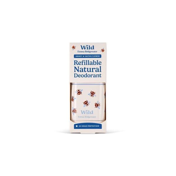 Wild Desodorizante Natural Recarregável Abelhas Mel e Flor de Cacto 40g