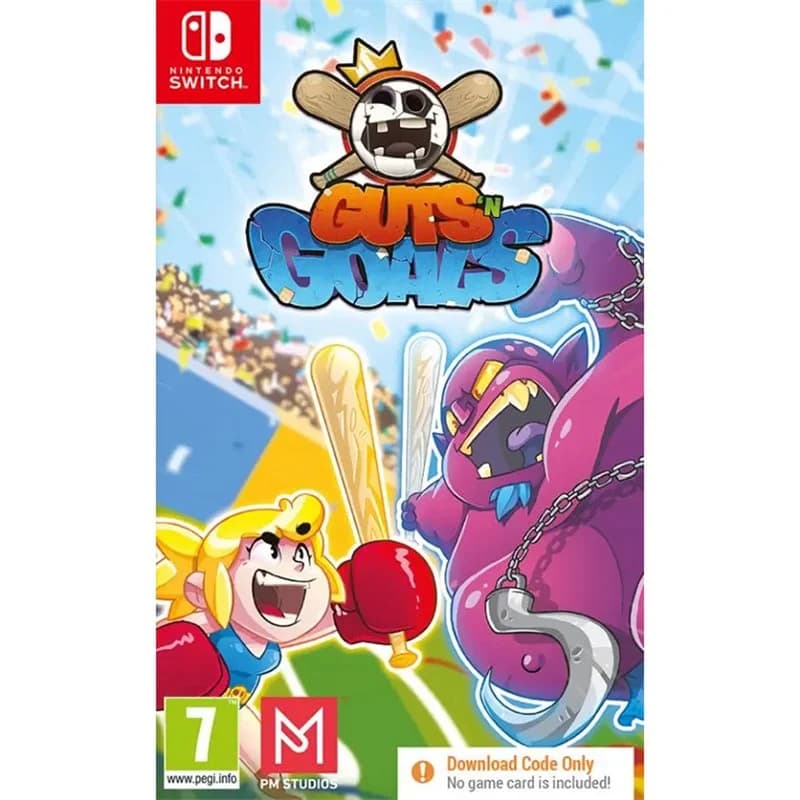 Guts 'n' Goals (Code in a Box) Nintendo Switch