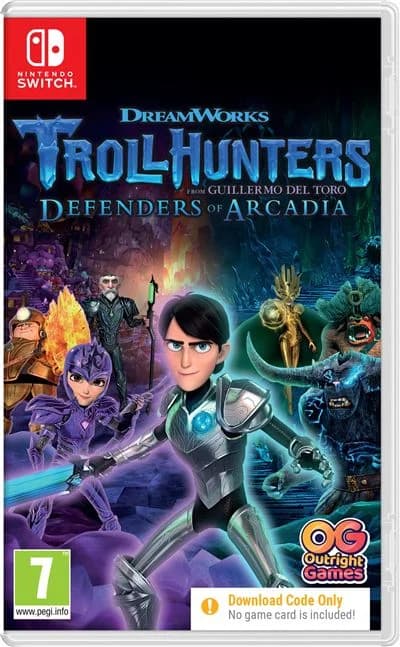 Jogo Trollhunters: Defenders Of Arcadia (Code in box) Nintendo Switch