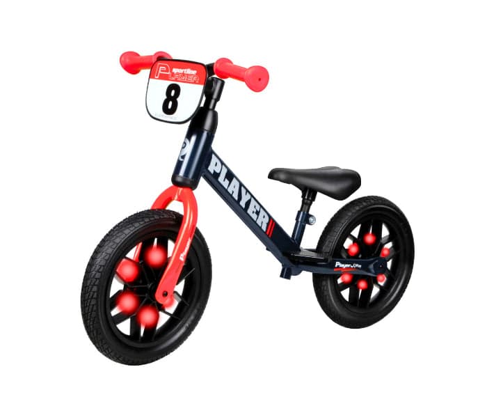 Bicicleta de Equilíbrio Qplay Player Red