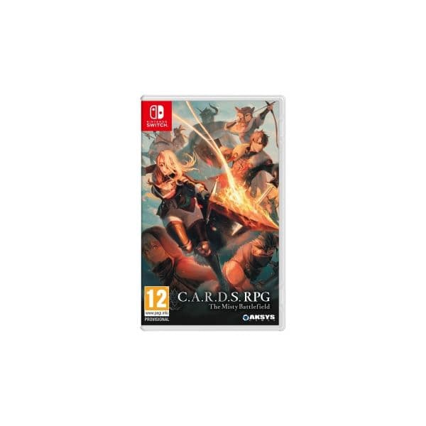 C.A.R.D.S. RPG The Misty Battlefield Total Warfare Edition Nintendo Switch