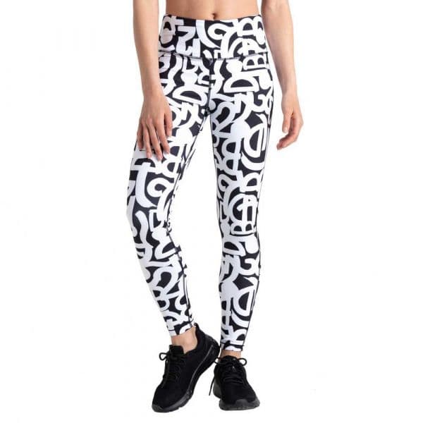 Dare2b Influential Tight Branco,Preto 6 Mulher