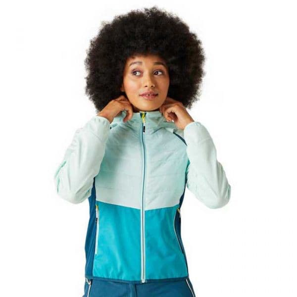 Regatta Steren Ii Hybrid Softshell Jacket Azul 20 Mulher
