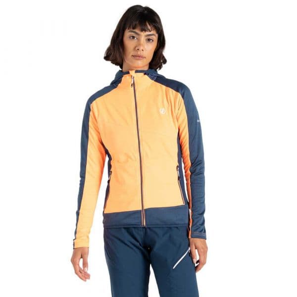 Dare2b Traversing Core Stretch Full Zip Sweatshirt Amarelo 16 Mulher