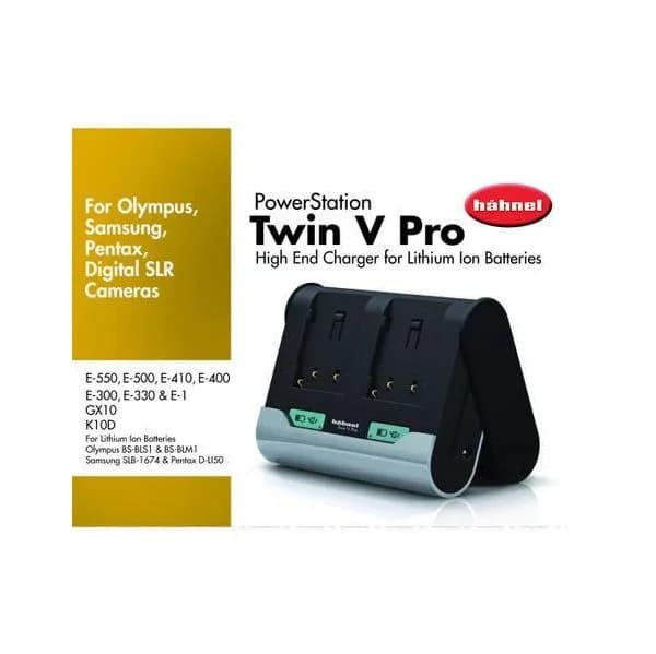 Hahnel Carregador Twin V Pro Osp - HL-1000542.0