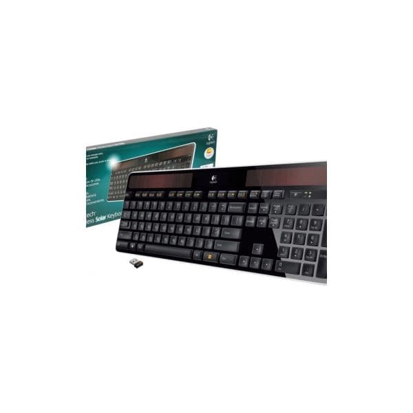 Teclado Logitech Keyboard Wireless Solar K750 - 920-002920 (Teclado Espanhol)