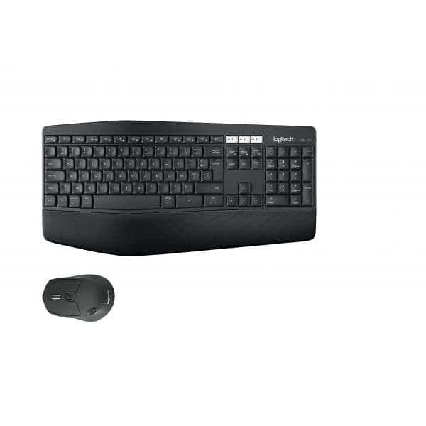 Teclado Logitech MK850 Performance Combo Rato Sem Fios AZERTY Francês Preto