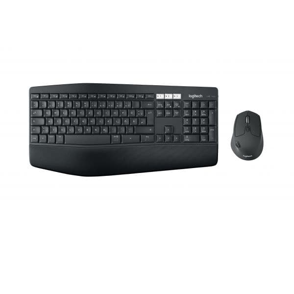 Teclado Logitech MK850 Performance Rato Sem Fios QWERTZ Suíço Preto