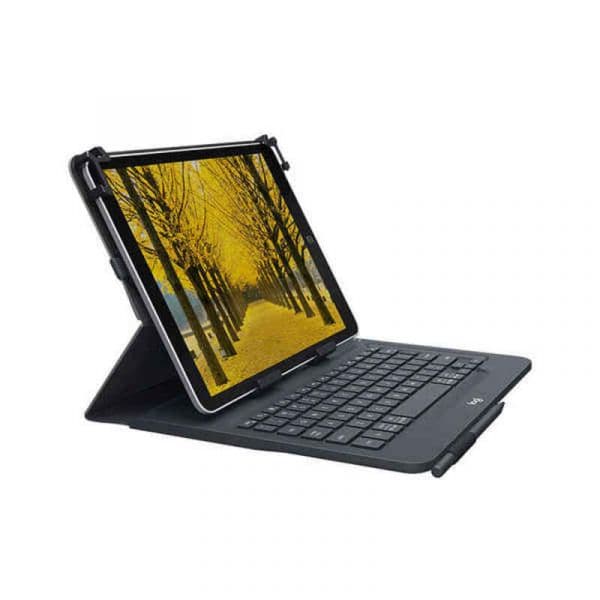 Teclado Logitech Slim Folio Bluetooth para Tablets de 9" a 10" - 920-008336 (Espanhol)