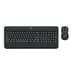 Teclado Logitech MK545 Advanced Teclado + Rato Wireless Black (Alemão)