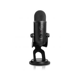 Logitech Microfone Blue Yeti USB Condensador PC/Mac Blackout