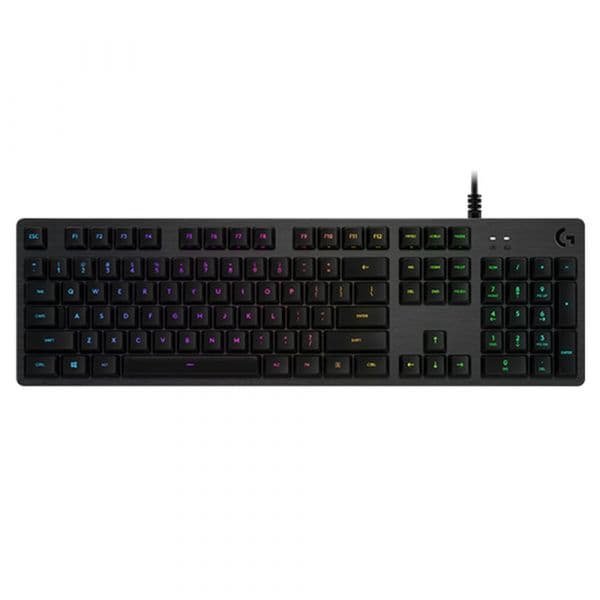 Logitech Teclado Mecânico G512 Carbon GX Brown Lightsync RGB ES - 920-009344
