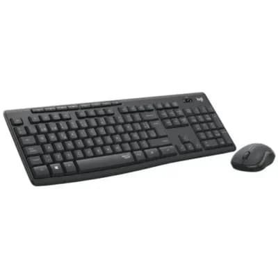 Logitech MK295 Silent Wireless Combo de Rato e Teclado Sem Fios Preto - Image 1