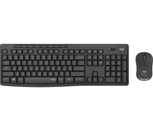 Logitech MK295 Silent Wireless Combo de Rato e Teclado Sem Fios Preto