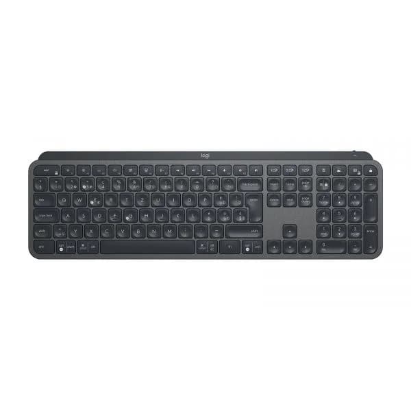 Teclado Logitech Master MX Keys For Business Sem Fios Suíço Graphite