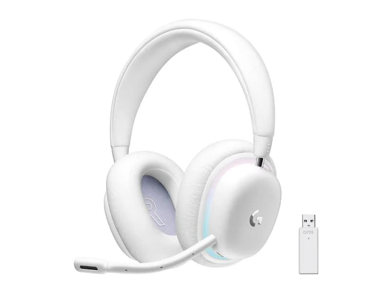 Logitech G735 Lightspeed Wireless RGB Gaming Branco