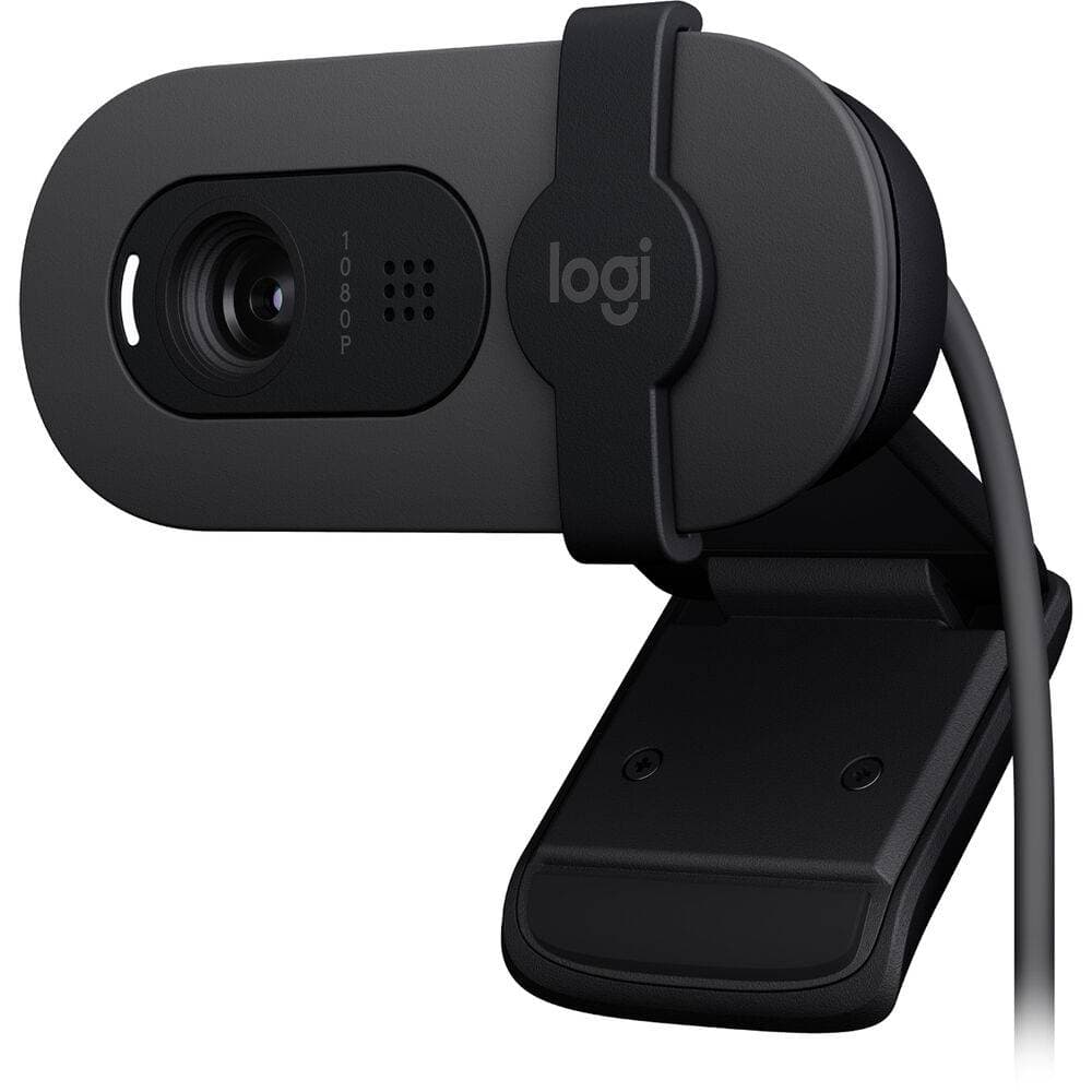 Logitech Brio 100 Webcam FullHD Preta