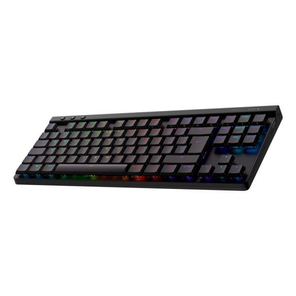 Logitech G515 LIGHTSPEED TKL GL Tátil Preto Wireless QWERTY Espanhol