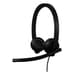 Logitech H570e Headset USB-C com Cancelamento de Ruido, Microfone e Controlos Integrados Preto