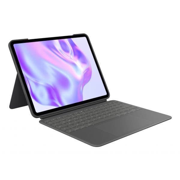 Logitech Combo Touch Capa QWERTY Grafite para iPad Pro 13" (M4) (Teclado Espanhol)