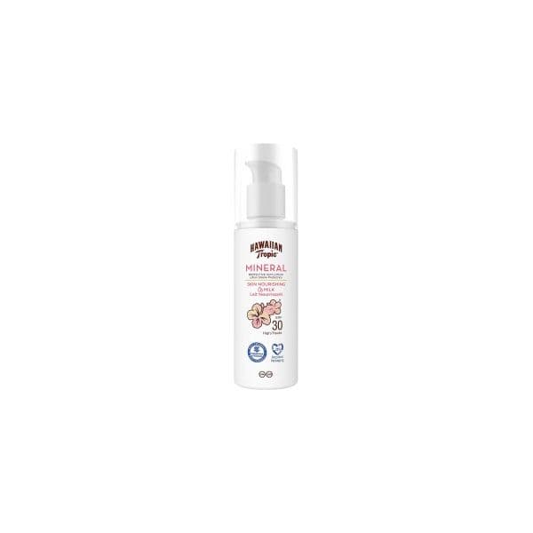 Protetor Solar Hawaiian Tropic Leite Mineral Nutritiva Corporal SPF30 100ml