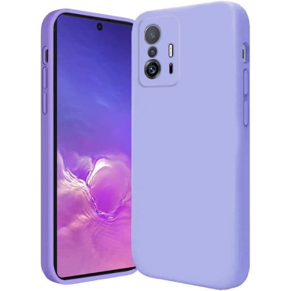 Capa Silicone Líquido Xiaomi Mi 11T/ Mi 11T Pro Lilás - 31010009
