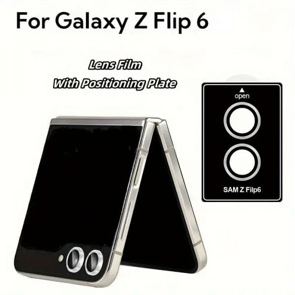 Película Lentes para para Samsung Galaxy Z Flip 6 Transparente