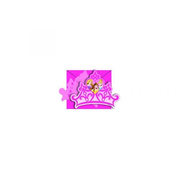 Decorata Party 6 un. Convites Disney Princesas I'm a Princess - 200085006