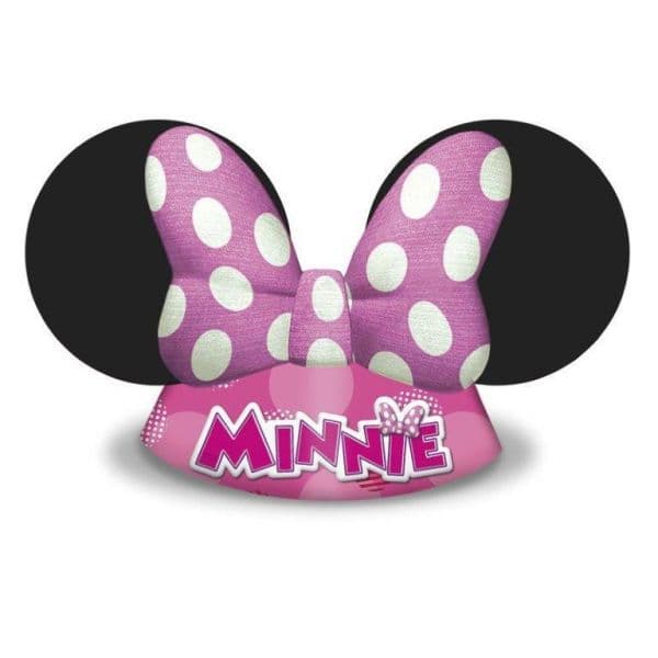 Decorata Party 6 Chapéus de Festa Disney Minnie Bow-tique - 200087872