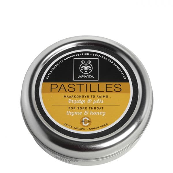 Apivita Tomilho e Mel Pastilhas 45g