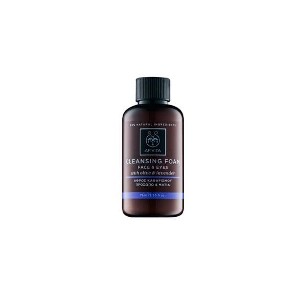 Apivita Cleansing Olive & Lavender Cleanser Mousse 75ml