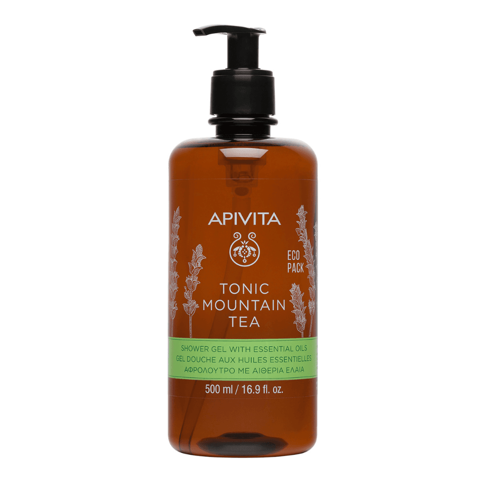 Apivita Mountain Tea Gel de Banho com Óleos Essenciais 500ml