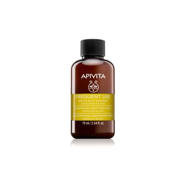 Apivita Frequent Use Chamomile & Honey Shampoo Lavagem Diária Dos Cabelos 75ml