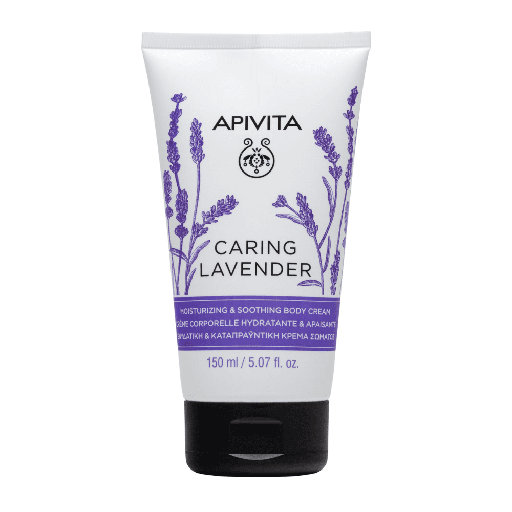 Apivita Caring Lavender Creme Corpo Hidratante e Calmante 150mL