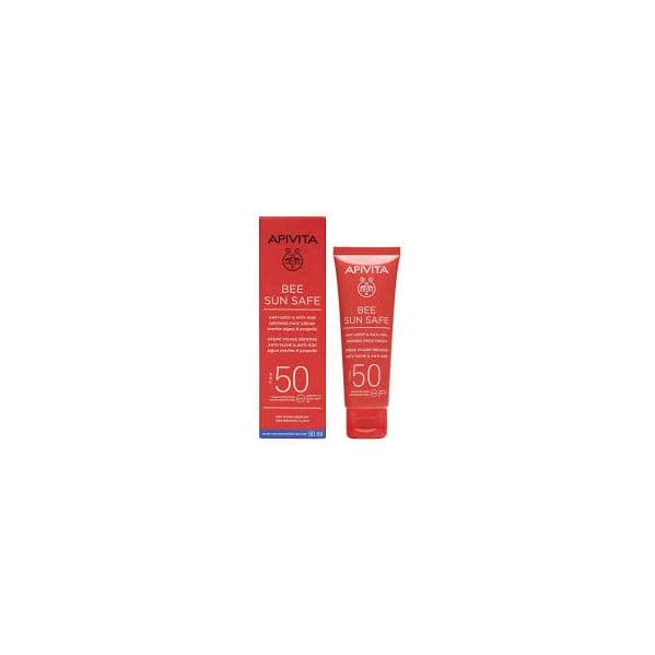 Protetor Solar Apivita Bee Sun Safe Creme Rosto Defesa Antimanchas & Antienvelhecimento SPF50+ 50ml