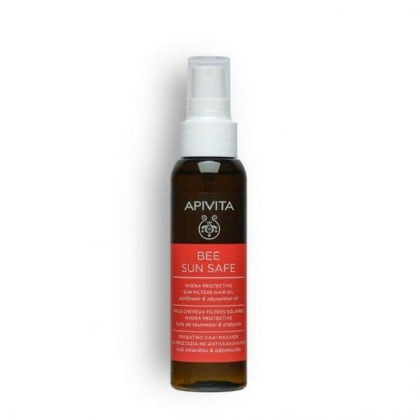 Apivita Bee Sun Safe Óleo Hidratante Cabelo Danificado Pelo Sol 100ml