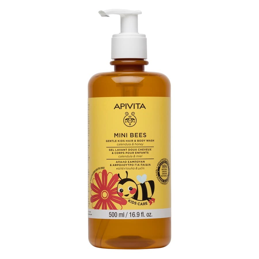 Apivita Mini Bees Gel Cabelo e Corpo Criança 500ml