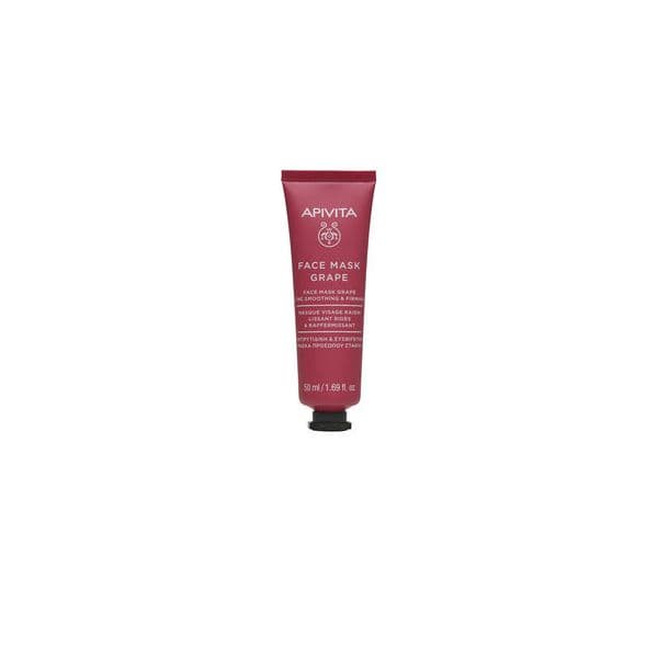Apivita Máscara Facial Antirrugas Nutritiva e Refirmante com Uva 50ml