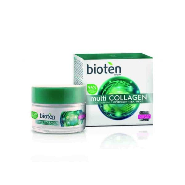 Bioten Creme de Noite Anti Rugas Multicol 3 D 50ml