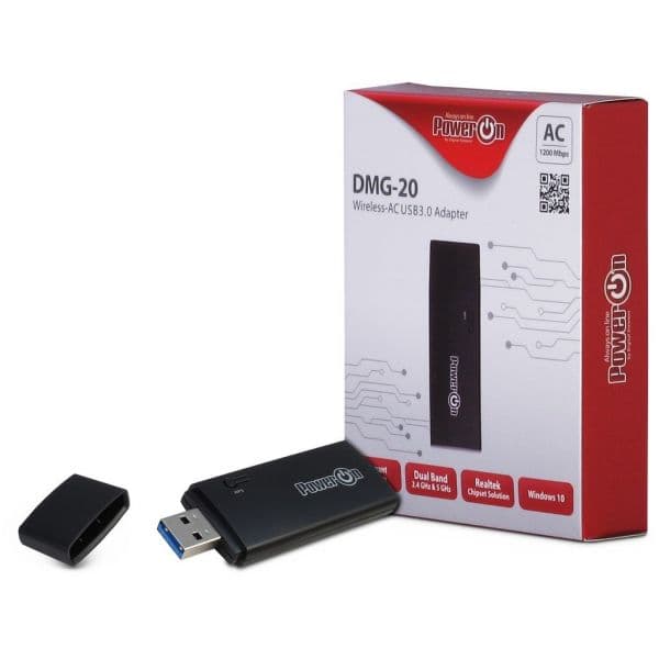 Inter-Tech DMG-20 Adaptador USB Wi-Fi 5